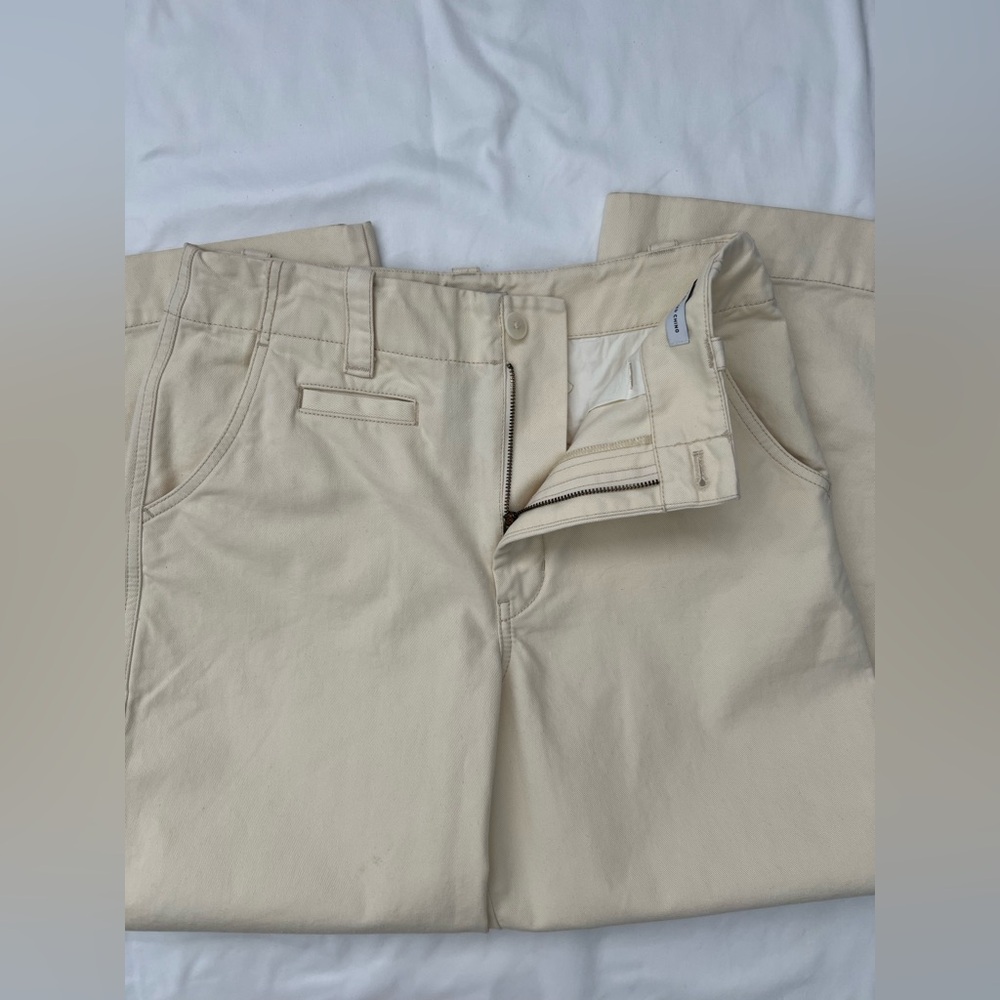 Madewell Women’s Relaxed Chino Pants - Color: Antique Cream - Size: 4 - Picture 6 of 16